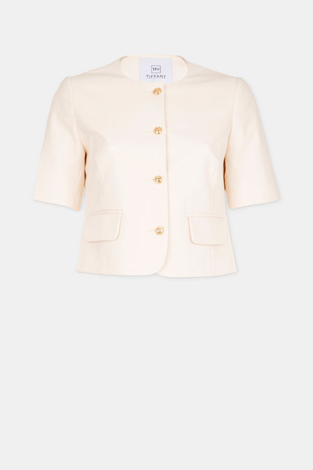 Elegantni sako kratkih rukava Tiffany Production